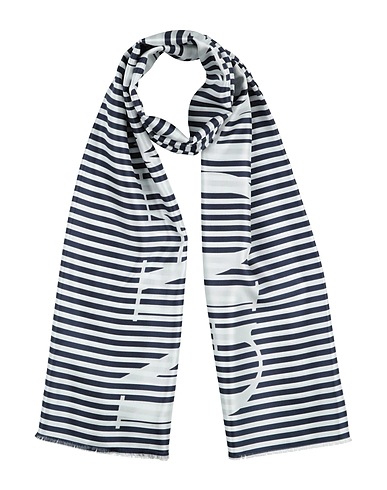 GIORGIO ARMANI Scarves and foulards Midnight blue 100% Silk