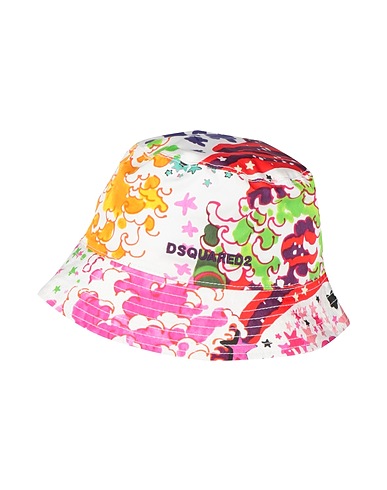 DSQUARED2 Hat Orange 96% Cotton, 4% Elastane