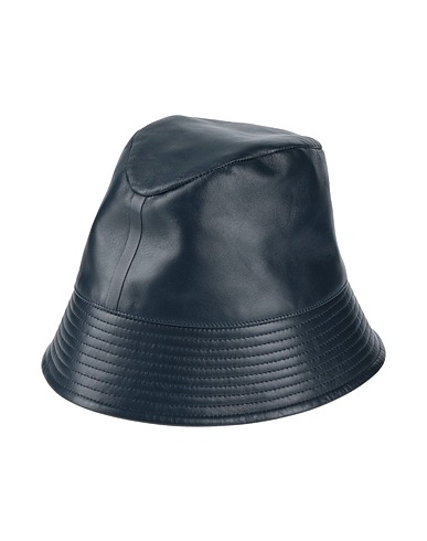 TOD'S Hat Midnight blue 100% Leather