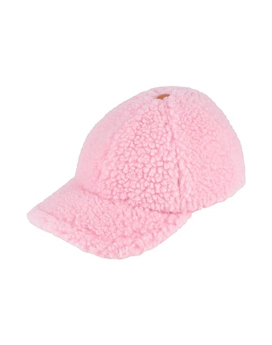 TOD'S Cappello Rosa 70% Lana, 30% Cotone, Pelle di vitello