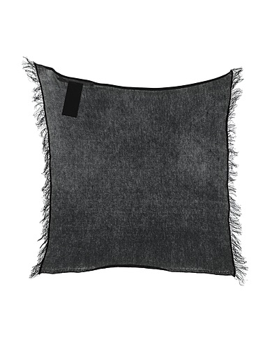 ISABEL BENENATO Scarves and foulards Black 100% Cotton
