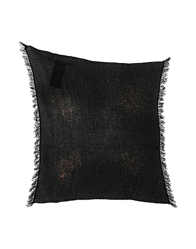 ISABEL BENENATO Scarves and foulards Black 100% Cotton