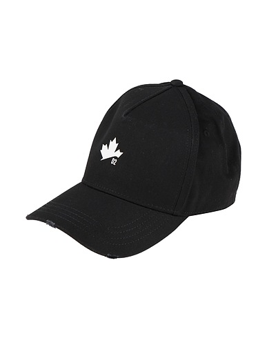 DSQUARED2 Hat Black 100% Cotton