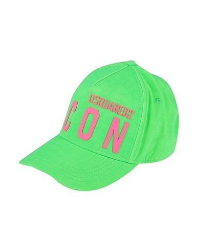 DSQUARED2 Hat ICON Light green 100% Cotton