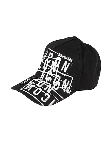 DSQUARED2 Cappello ICON Nero 100% Cotone
