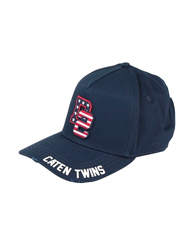 DSQUARED2 Hat Midnight blue 100% Cotton