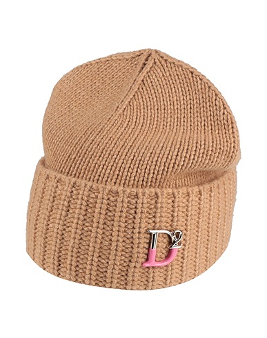 DSQUARED2 Cappello Beige 47% Lana, 30% Viscosa, 15% Poliammide, 8% Cachemire