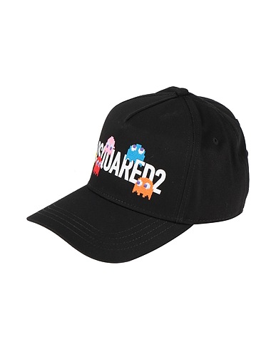 DSQUARED2 Mützen & Hüte PAC-MAN X DSQUARED2 Schwarz 100% Baumwolle