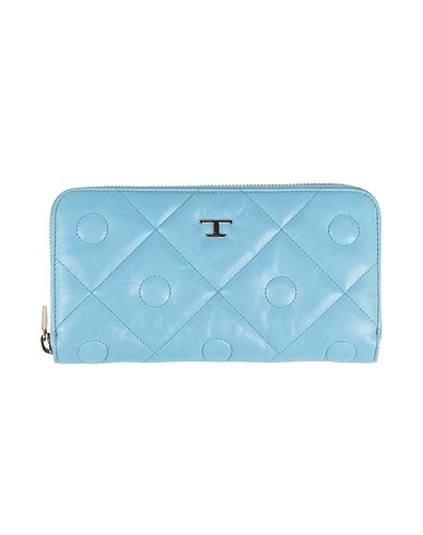 TOD'S Portafoglio Celeste Pelle