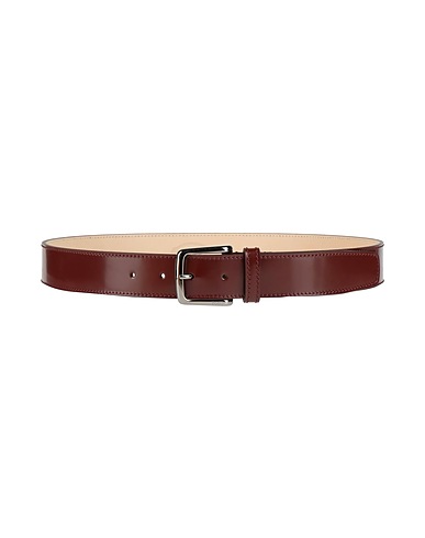 TOD'S Leather belt Chocolate brown Leather