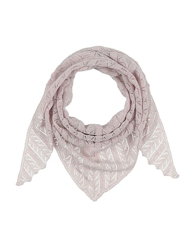 ALYSI Scarves and foulards CRÈME Mauve 70% Viscose, 30% Polyester