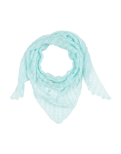 ALYSI Sciarpe e foulard CRÈME Turchese 70% Viscosa, 30% Poliestere