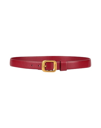 TOD'S Regular belt Red Leather