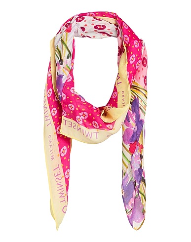 TWINSET Bufandas y fulares Fucsia 100% Modal