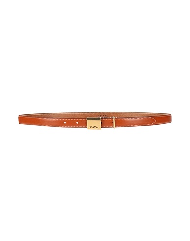 ISABEL MARANT Cinture Marrone 100% Pelle di bovino