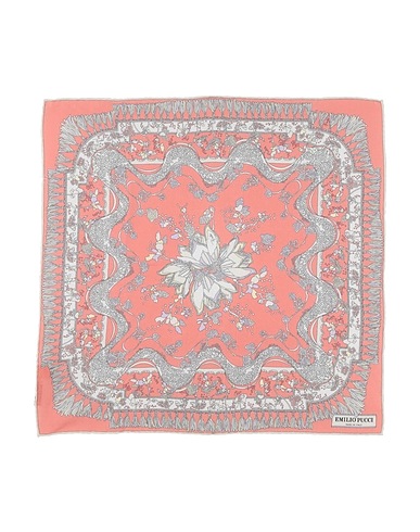 PUCCI Scarves and foulards Salmon pink 70% Cashmere, 30% Silk