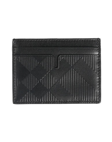 BURBERRY Small Leather Goods Black 100% Calfskin