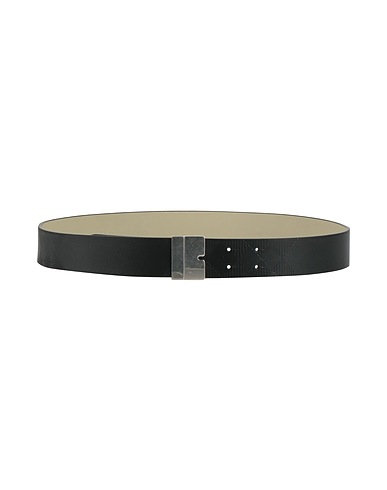 BURBERRY Leather belt Black 100% Calfskin