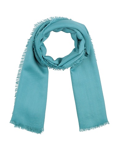 GIORGIO ARMANI Bufandas y fulares Azul turquesa 70% Cachemir, 30% Seda