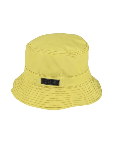 GANNI Cappello Verde lime 100% Poliestere riciclato