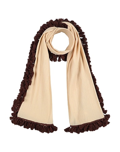 DOUUOD Scarves and foulards Beige 100% Cotton