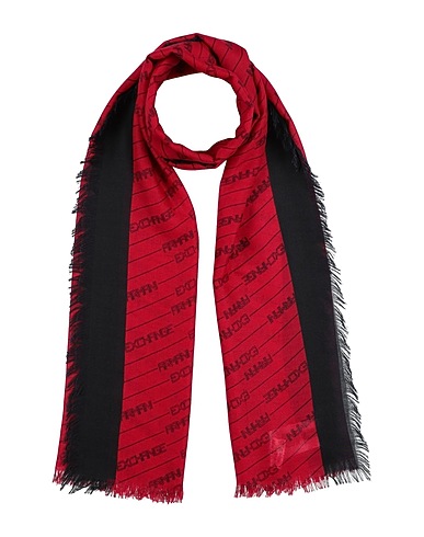 ARMANI EXCHANGE Scarves and foulards Red 100% Polyester