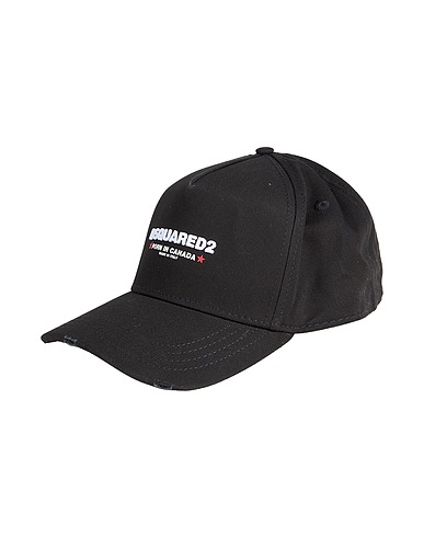 DSQUARED2 Hat Black 100% Cotton