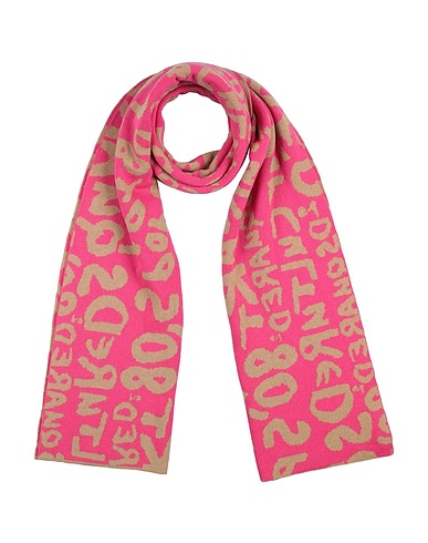 DSQUARED2 Scarves and foulards Camel 100% Wool