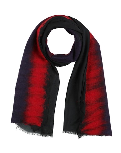 EMPORIO ARMANI Scarves and foulards Black 100% Modal, Wool