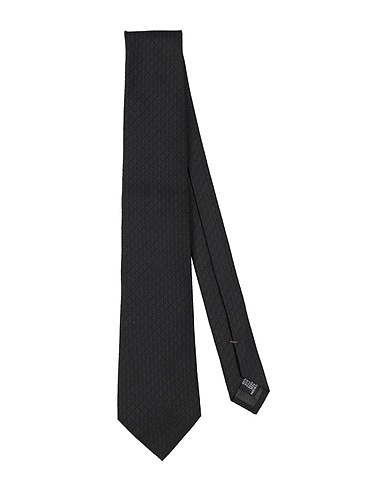 CARUSO Ties and bow ties Black 100% Silk