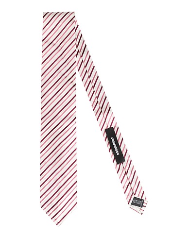 DSQUARED2 Ties and bow ties Antique rose 100% Silk
