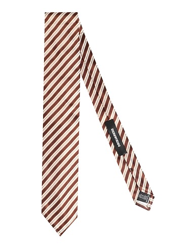DSQUARED2 Cravatte e papillon Testa di moro 100% Seta