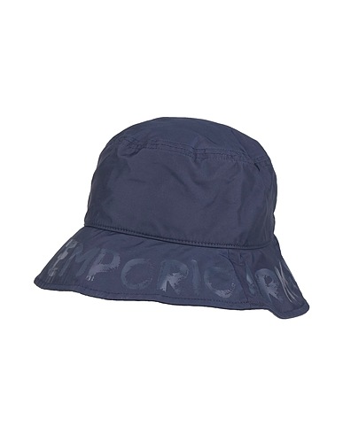 EMPORIO ARMANI Hat Navy blue 100% Polyester