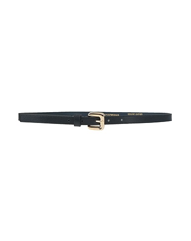 EMPORIO ARMANI Cinture Blu navy 100% Pelle di bovino
