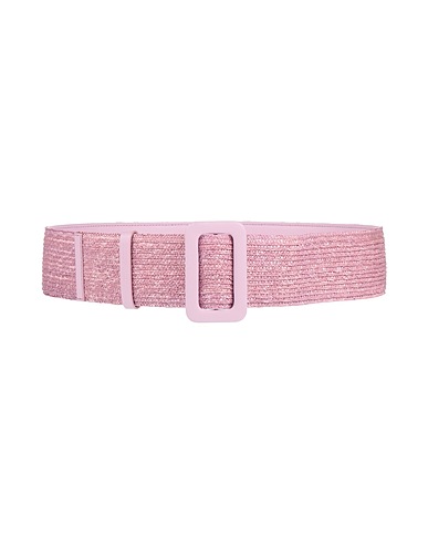 EMPORIO ARMANI Cinture Lilla 100% Paglia, Poliestere, Poliuretano, Pelle di bovino