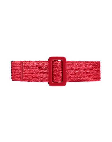 EMPORIO ARMANI Belts 100% Straw, Polyester, Polyurethane, Cow leather