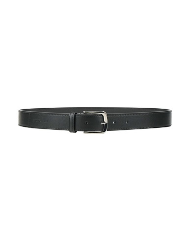 EMPORIO ARMANI Regular belt Black Leather