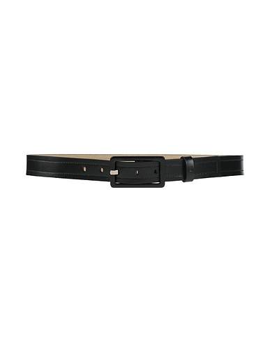 EMPORIO ARMANI Regular belt Black Leather