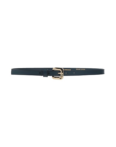 EMPORIO ARMANI Belts Midnight blue Leather