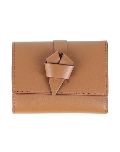 ACNE STUDIOS Billetera Marrón Cuero