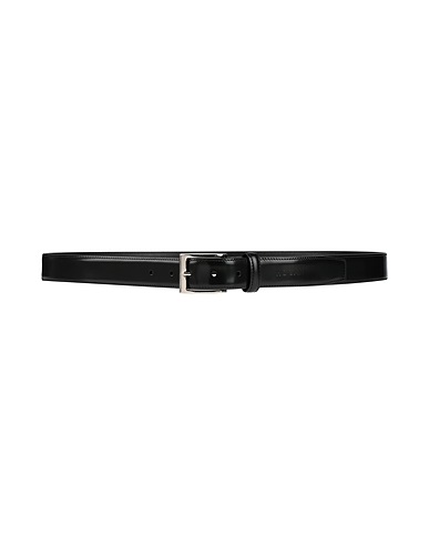 HOGAN Ledergürtel Schwarz Leder