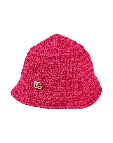 DOLCE&GABBANA Hat Fuchsia 100% Cotton