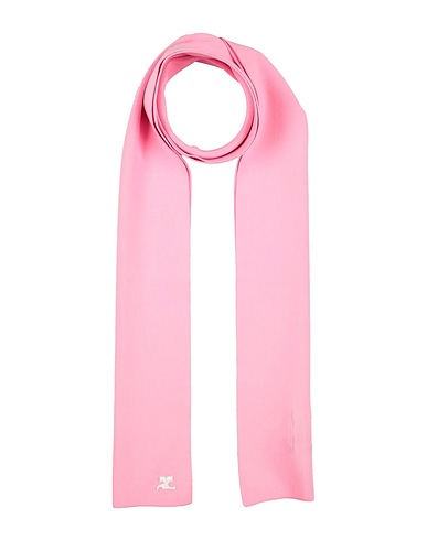 COURRÈGES Sciarpe e foulard Rosa 90% Poliammide, 10% Elastan