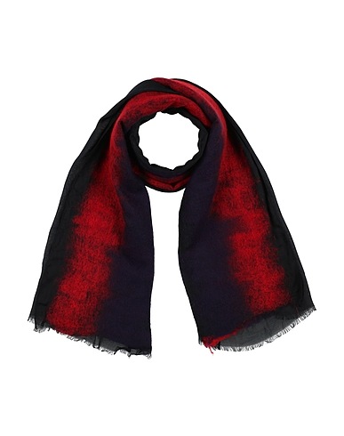 EMPORIO ARMANI Scarves and foulards Red 100% Modal, Wool