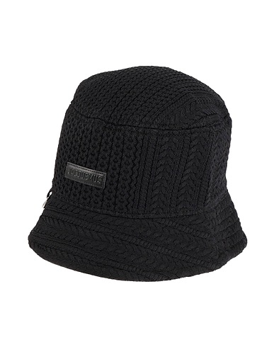 JACQUEMUS Hat Black 65% Viscose, 35% Polyamide