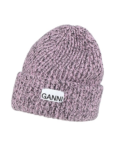 GANNI Hat Lilac 45% Wool, 35% Recycled wool, 20% Recycled polyamide