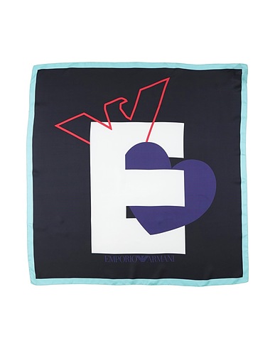 EMPORIO ARMANI Schals und Foulards Schwarz 100% Seide