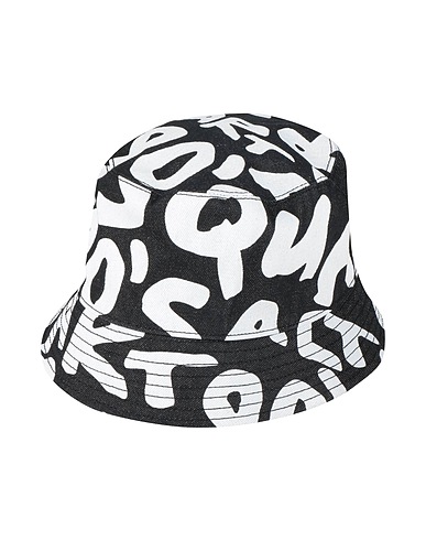 DSQUARED2 Hat Black 100% Cotton