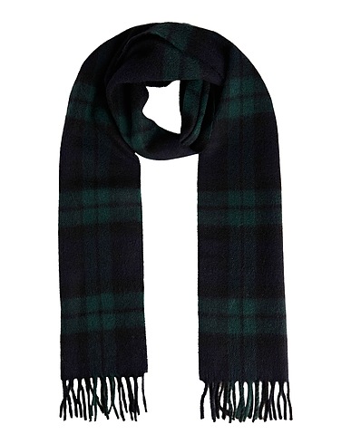 JOSHUA ELLIS Sciarpe e foulard Blu notte 100% Cachemire
