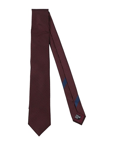 GIORGIO ARMANI Ties and bow ties Burgundy 100% Silk